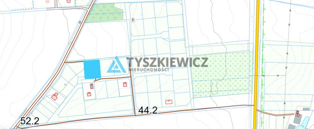 Zajączkowo Działka mieszkaniowo-usługowa 1966 m² - zdjęcie 3