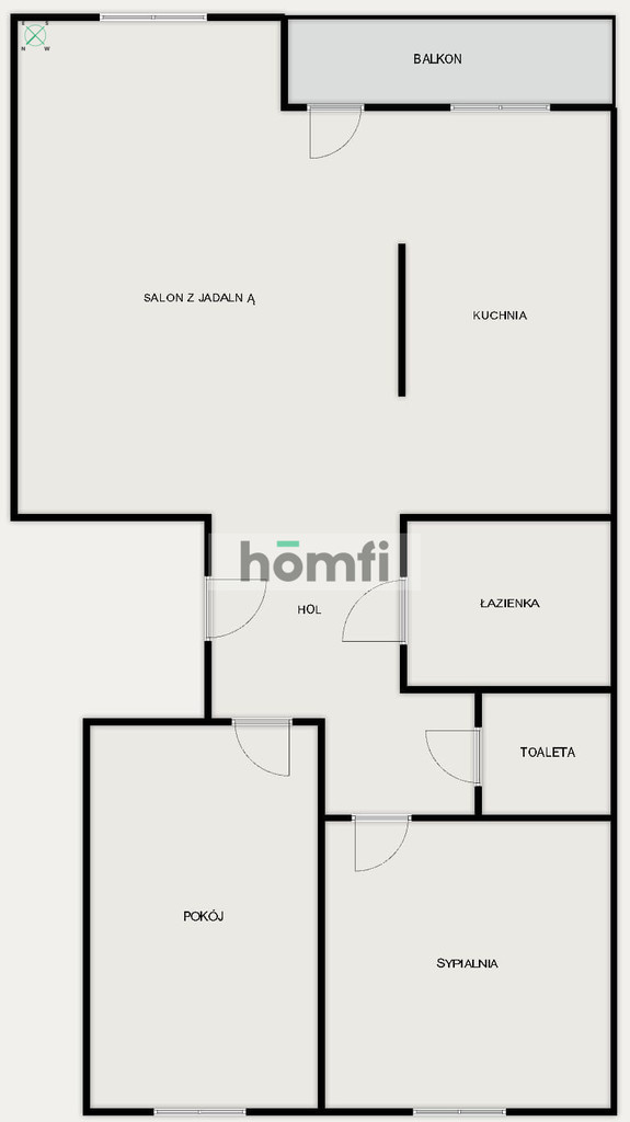 Mieszkanie 65,6 m², Rzeszów, Przybyszówka, Krośnieńska - zdjęcie 12