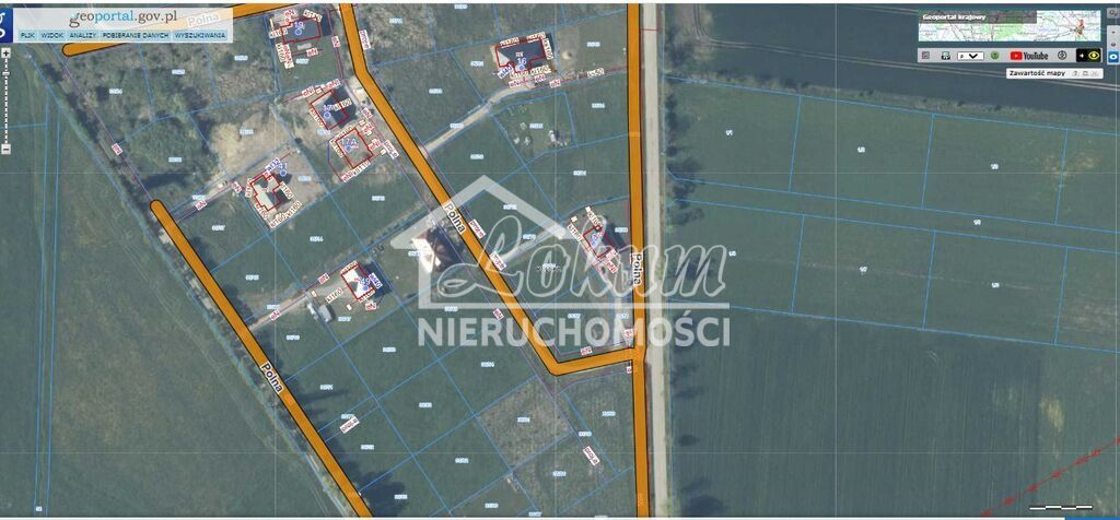 Działka budowlana 1003&nbsp;m², Bobolin - zdjęcie 4