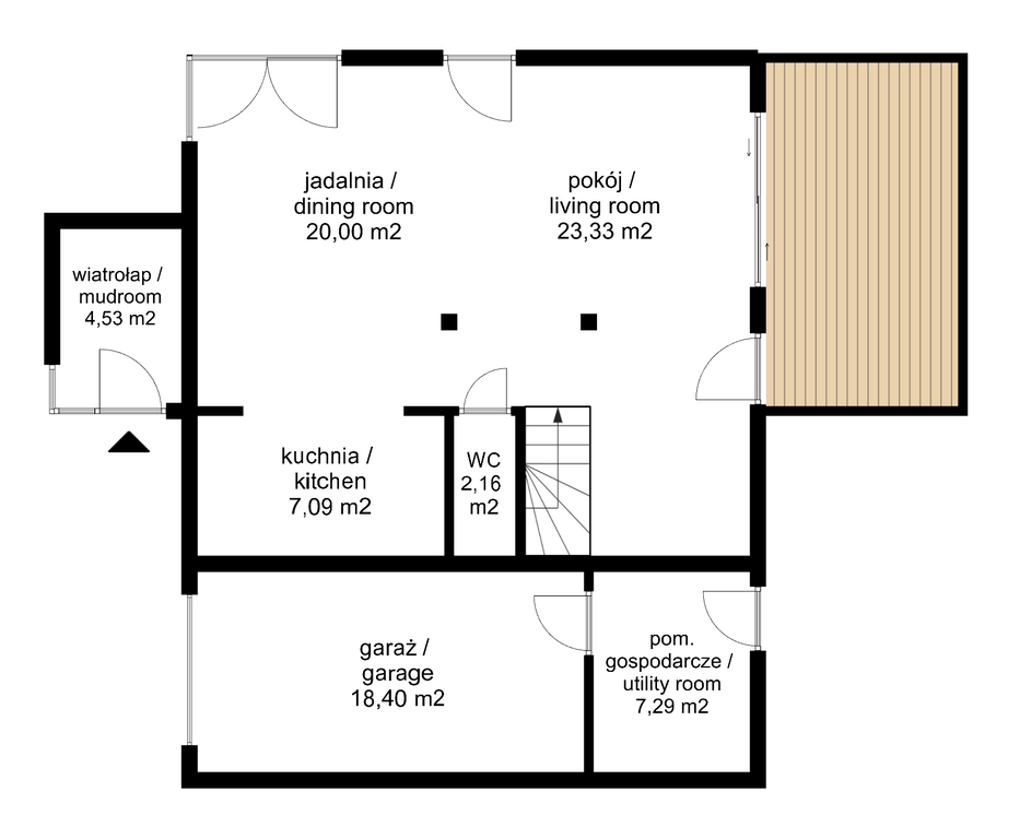 Dom 114,2 m², Mogilany, os. Parkowe Wzgórze - zdjęcie 19