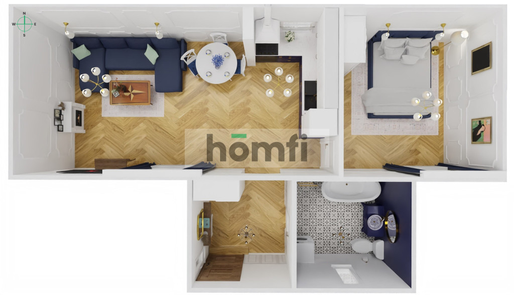 Mieszkanie 49,66 m², Sopot, Aleja Niepodległości - zdjęcie 11
