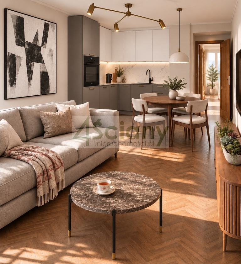 Mieszkanie 50&nbsp;m², Warszawa, Wiktorska - zdjęcie 1