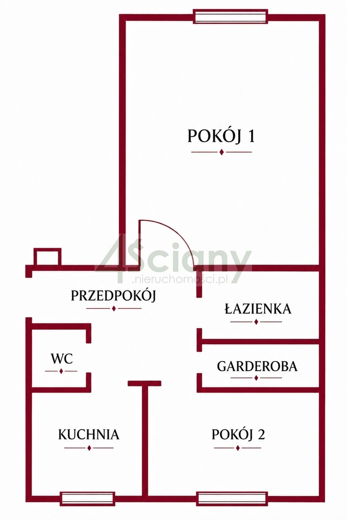 Mieszkanie 50&nbsp;m², Warszawa, Wiktorska - zdjęcie 11