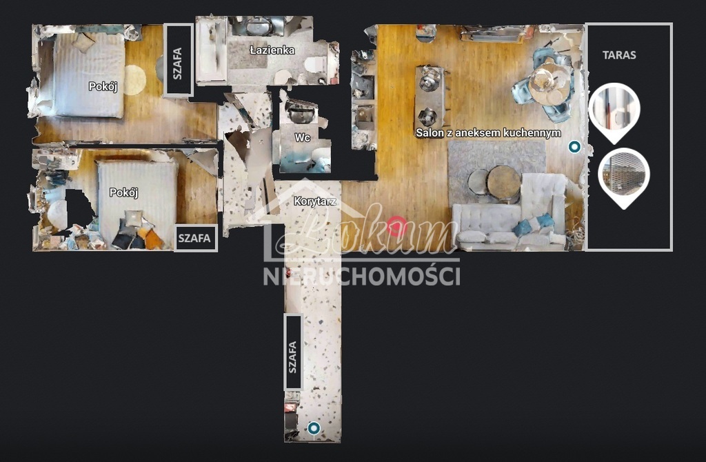 Mieszkanie 75 m², Szczecin, Prawobrzeże, Przestrzenna - zdjęcie 2