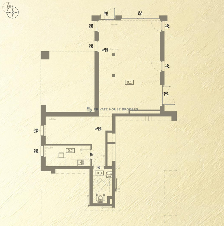 Lokal usługowy do wynajęcia, 77,42&nbsp;m², Kraków, Krowodrza, al. marsz. Ferdynanda Focha - zdjęcie 11