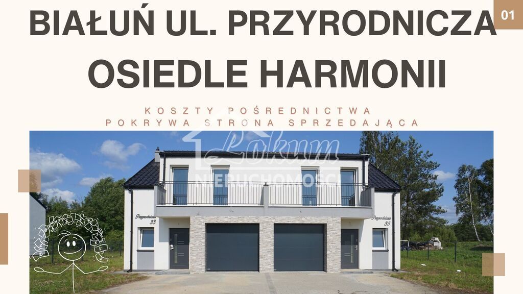 Dom 148,51&nbsp;m², Białuń, Przyrodnicza - zdjęcie 1