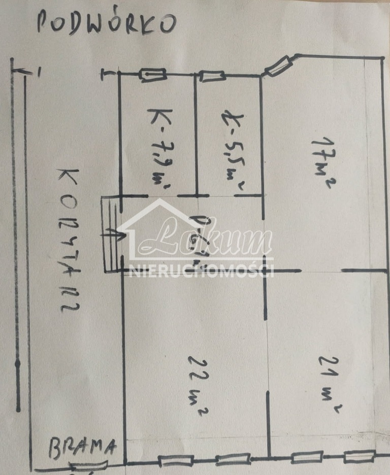 Mieszkanie 77&nbsp;m², Szczecin, Śródmieście, Sławomira - zdjęcie 10