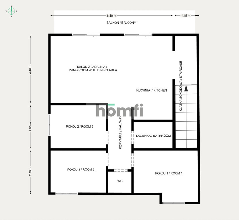 Mieszkanie 89 m², Bielsko-Biała, Kamienica, Kowalska - zdjęcie 18