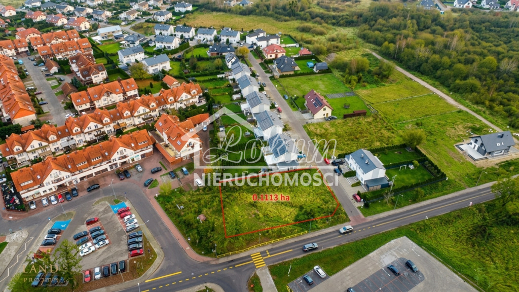 Działka budowlana 1113&nbsp;m², Bezrzecze - zdjęcie 2