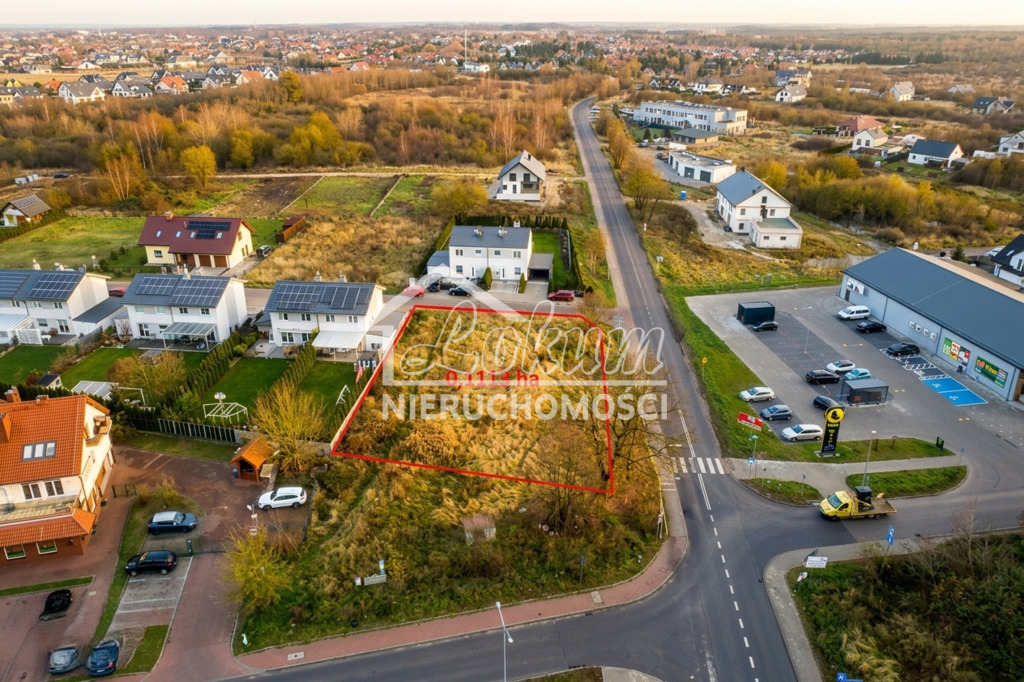 Działka budowlana 1113&nbsp;m², Bezrzecze - zdjęcie 1