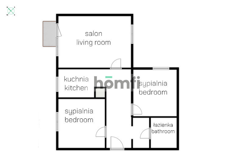 Mieszkanie 57 m², Warszawa, Żoliborz, Przasnyska - zdjęcie 8