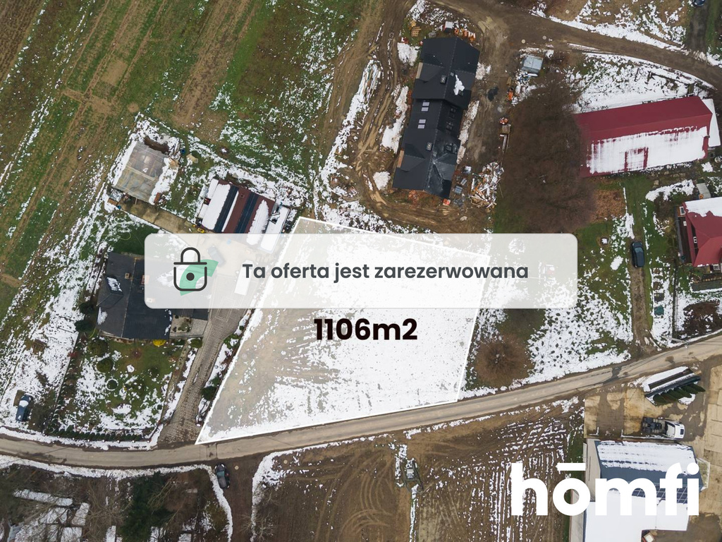 Działka budowlana 1106 m², Wola Batorska - zdjęcie 1