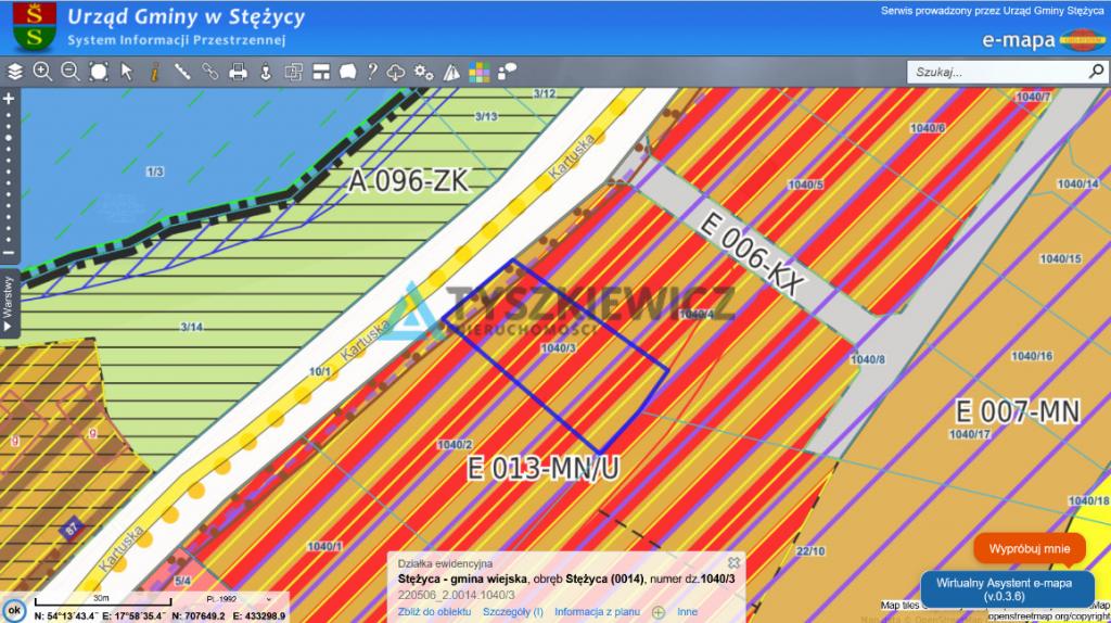 Działka w Stężycy przy jeziorze Raduńskim - zdjęcie 2