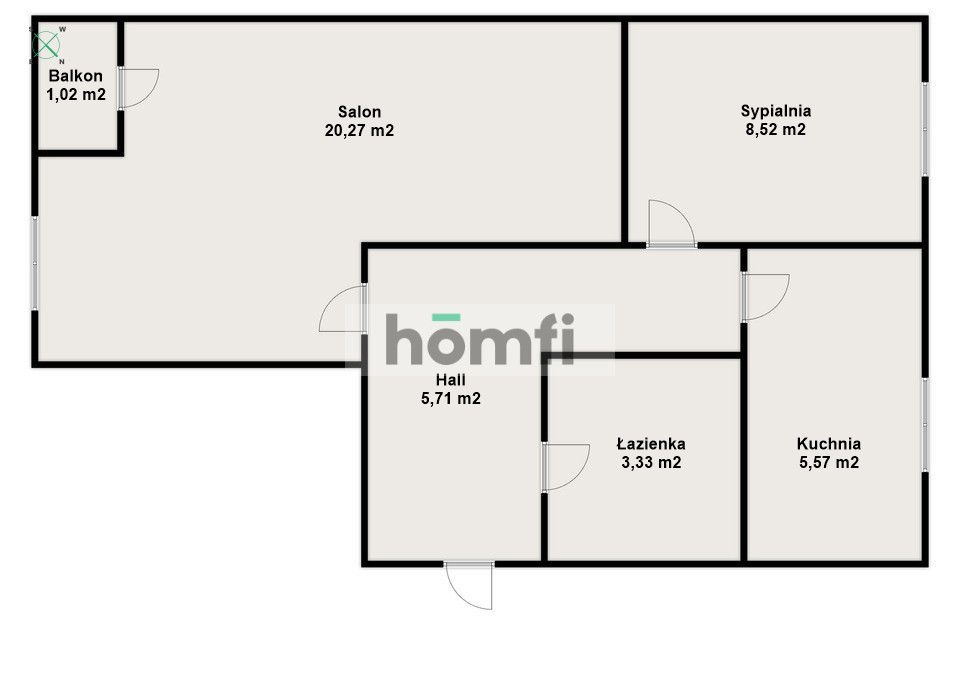 Mieszkanie 43,4&nbsp;m², Rzeszów, Tysiąclecia, Rycerska - zdjęcie 10
