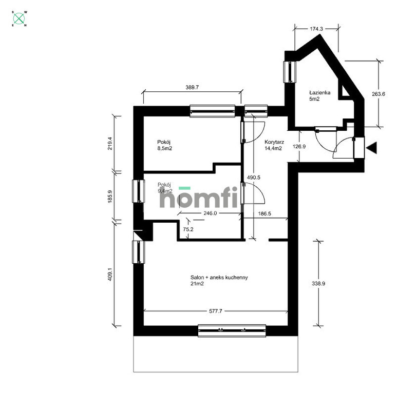 Mieszkanie 59 m², Ząbki, Targowa - zdjęcie 14