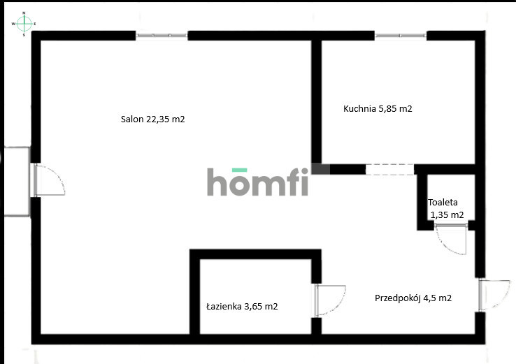 Mieszkanie 37,7 m², Kielce, Mieczysława Karłowicza - zdjęcie 8