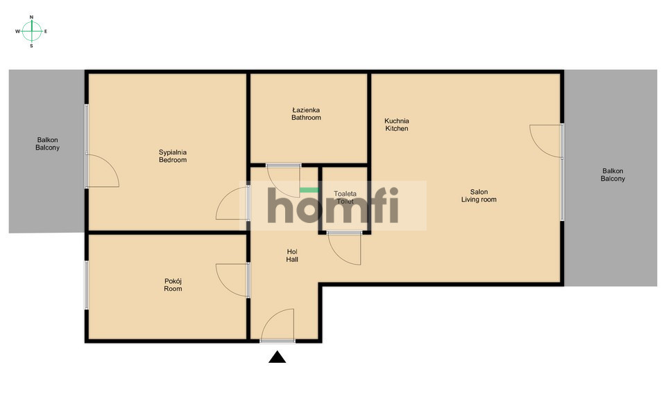 Mieszkanie 62,5 m², Radom, Michałów, Królowej Jadwigi - zdjęcie 8