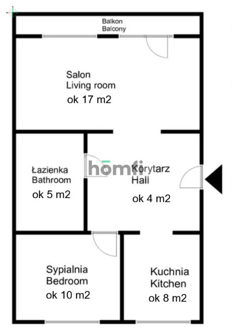 Mieszkanie 44&nbsp;m², Warszawa, Bemowo, Pirenejska - zdjęcie 13
