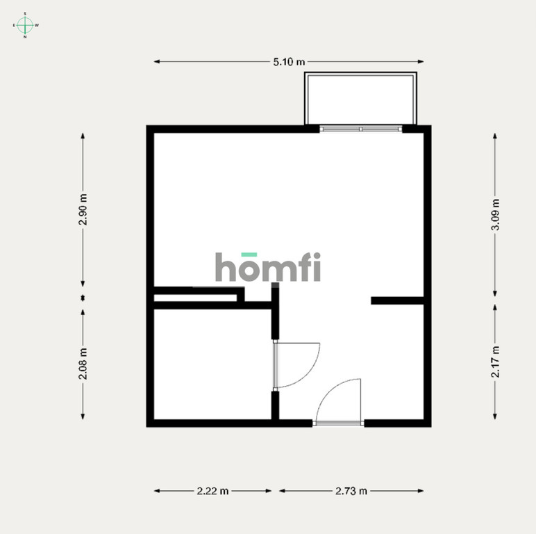 Mieszkanie 27&nbsp;m², Łódź - zdjęcie 11