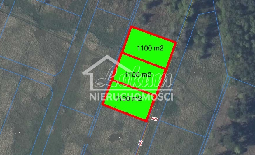 Działka budowlana 1100&nbsp;m², Niedźwiedź - zdjęcie 1
