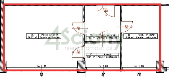 Lokal biurowy do wynajęcia, 54,5 m², Warszawa - zdjęcie 2