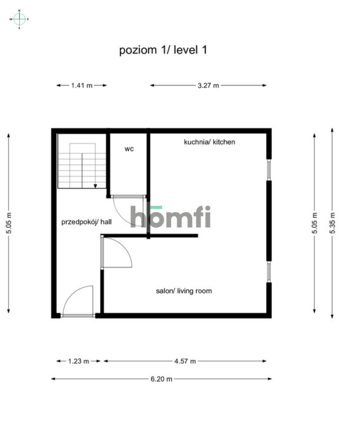 Mieszkanie 78,6&nbsp;m², Wrocław, Ludwika Rydygiera - zdjęcie 11