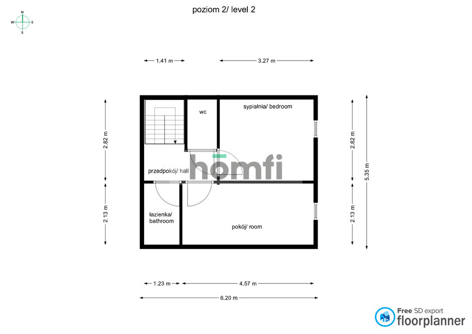 Mieszkanie 78,6&nbsp;m², Wrocław, Ludwika Rydygiera - zdjęcie 12