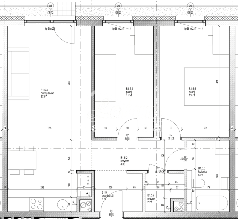 Mieszkanie 68,08&nbsp;m², Mierzyn - zdjęcie 5