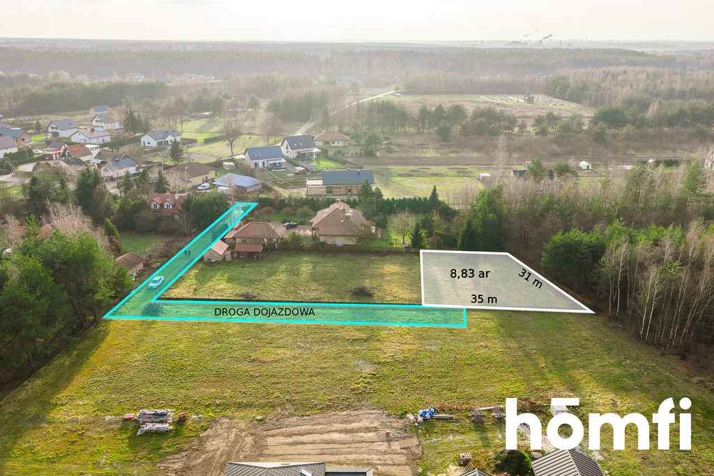 Działka rolna 883 m², Wola Chorzelowska - zdjęcie 1