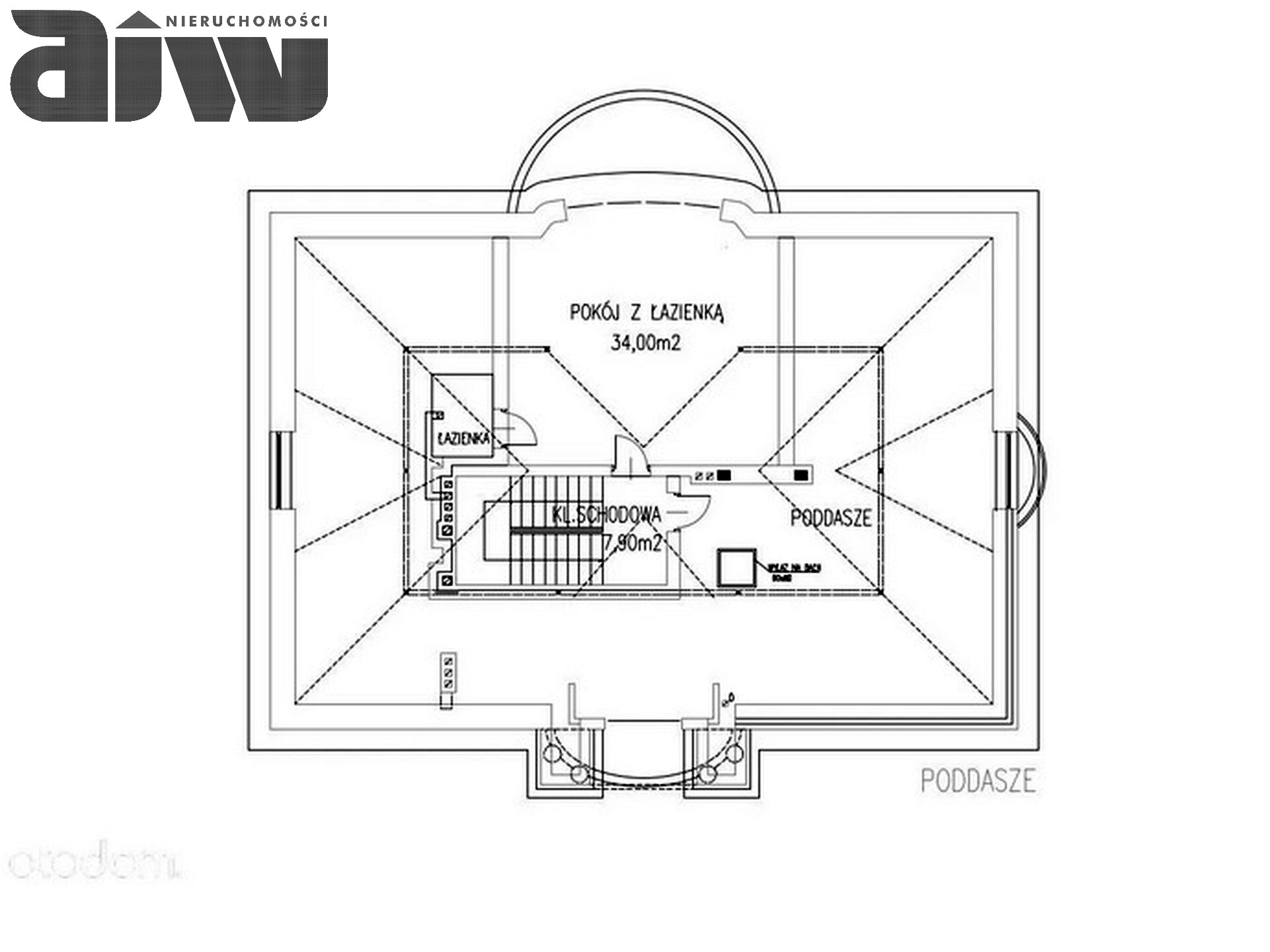 Rezydencja z basenem Izabelin C duża działka - zdjęcie 19