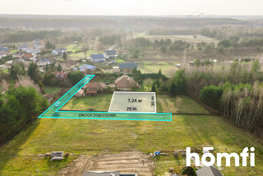 Działka budowlana 724 m², Wola Chorzelowska - zdjęcie 1