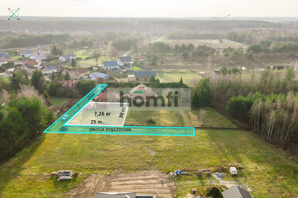 Działka budowlana 726 m², Wola Chorzelowska - zdjęcie 11