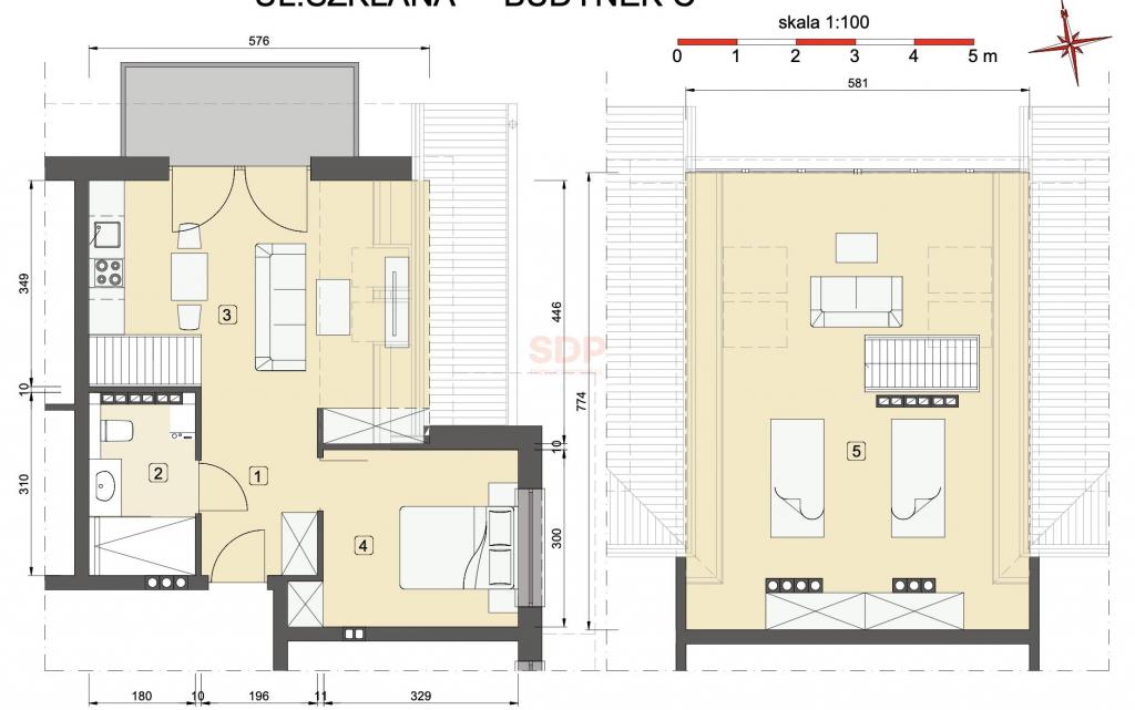 Mieszkanie 58&nbsp;m², Szklarska Poręba, Szklana - zdjęcie 12