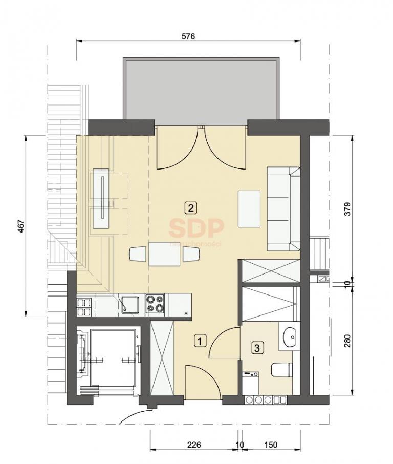 Mieszkanie 30 m², Szklarska Poręba, Szklana - zdjęcie 8