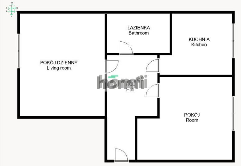 Mieszkanie 48 m², Kraków, Śródmieście, Lotnicza - zdjęcie 12