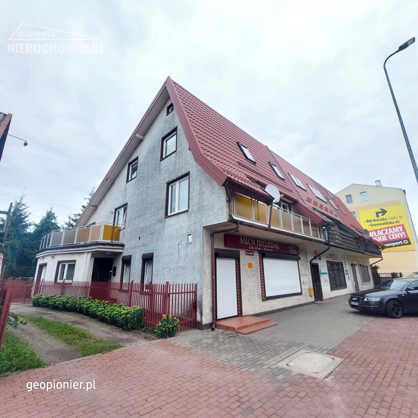 VI-223 Duży dom w Ostródzie, mieszkalno-usługowy, z garażem - zdjęcie 2