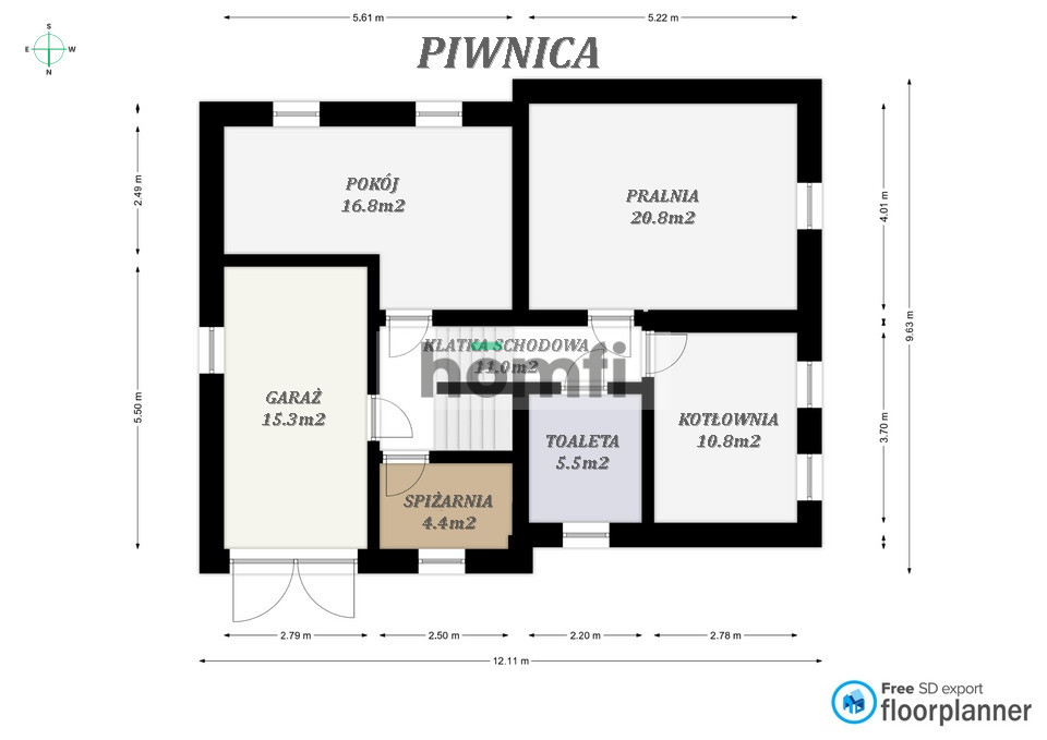 Dom 260 m², Grudziądz, Osiedle Podleśne-Mniszek, Leona Wyczółkowskiego - zdjęcie 17