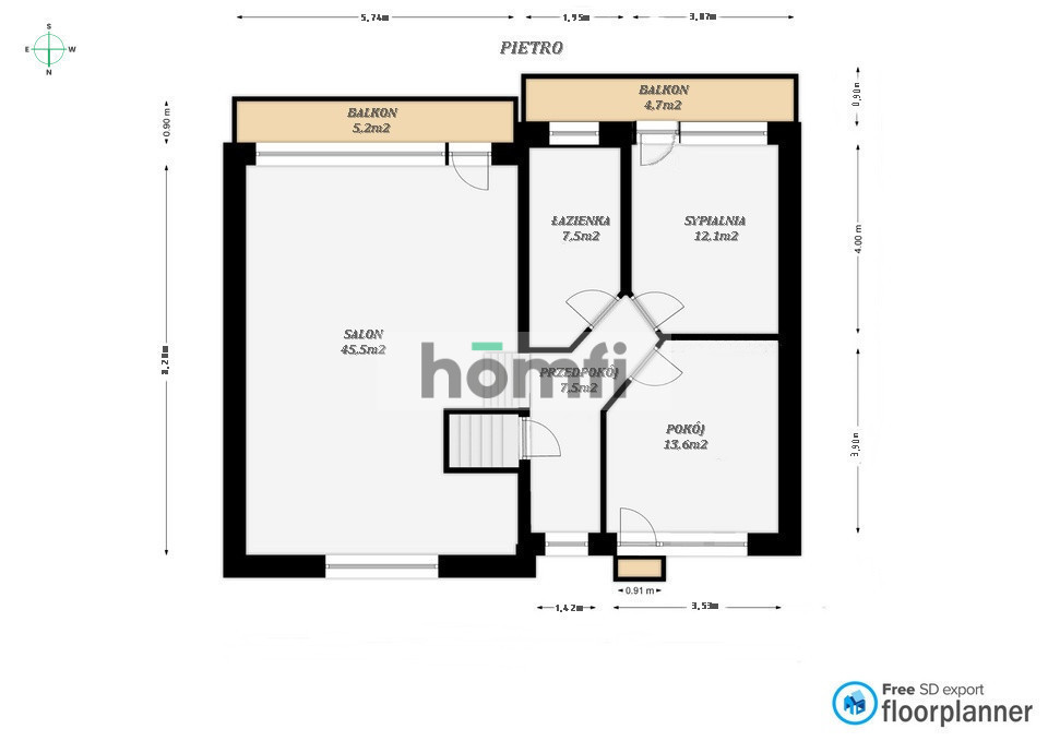 Dom 260 m², Grudziądz, Osiedle Podleśne-Mniszek, Leona Wyczółkowskiego - zdjęcie 16