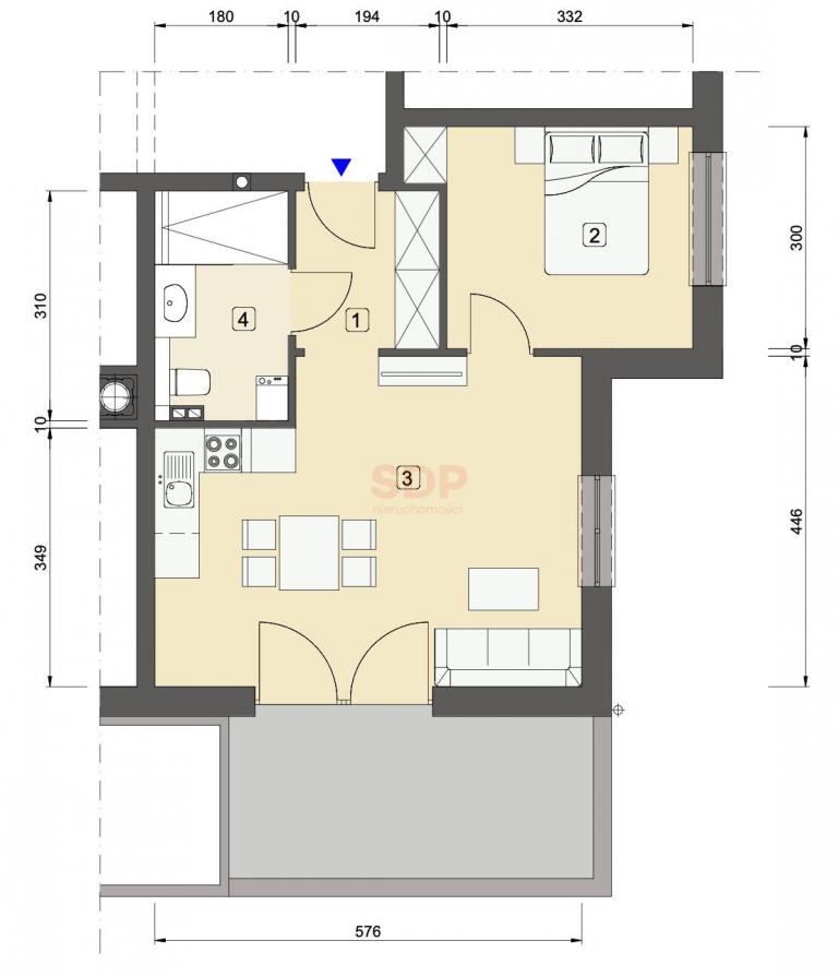 Mieszkanie 43 m², Szklarska Poręba, Szklana - zdjęcie 11