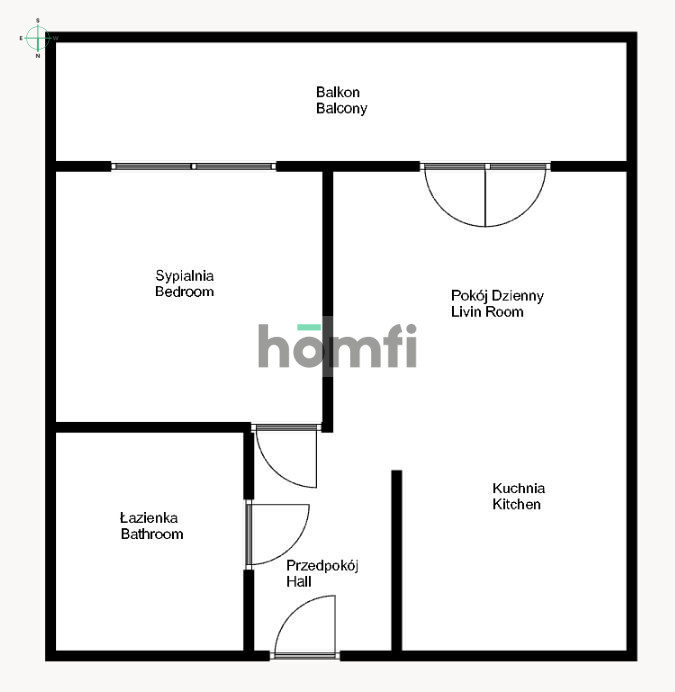 Mieszkanie 40&nbsp;m², Kraków, Ruczaj, Czerwone Maki - zdjęcie 17