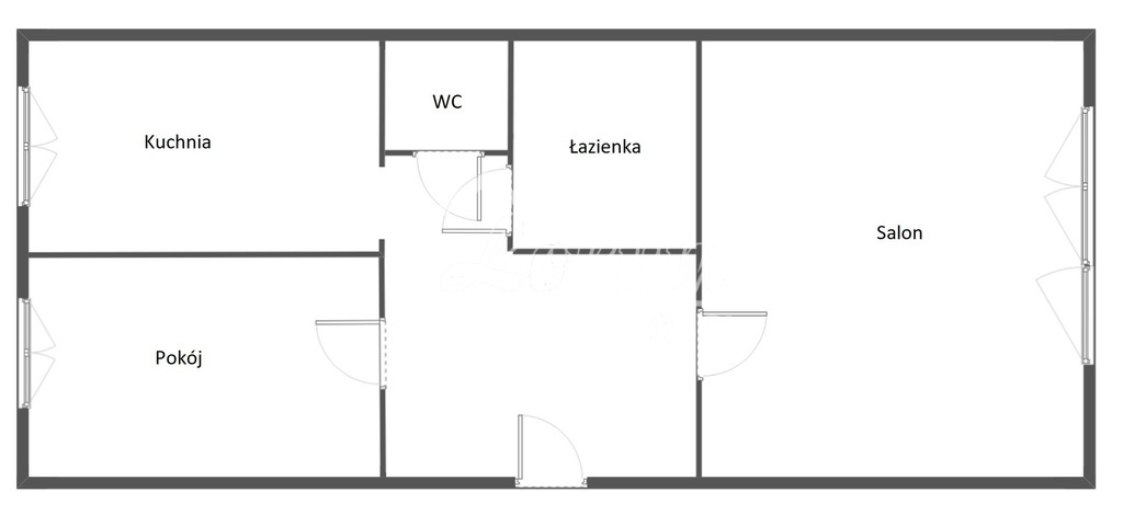Mieszkanie 42,1&nbsp;m², Szczecin - zdjęcie 9