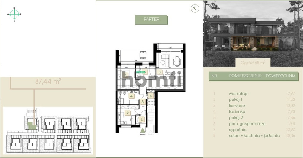 Mieszkanie 87,44 m², Kraków, Wola Justowska, Morelowa - zdjęcie 7