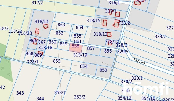Działka budowlana 852 m², Ryczówek, Laski - zdjęcie 2