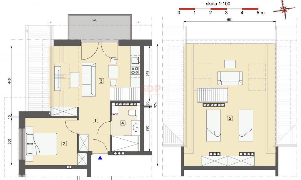 Mieszkanie 58 m², Szklarska Poręba, Szklana - zdjęcie 13