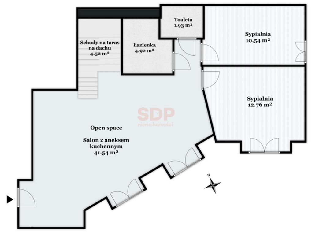 Mieszkanie 71 m², Wrocław, Kościuszki - zdjęcie 3