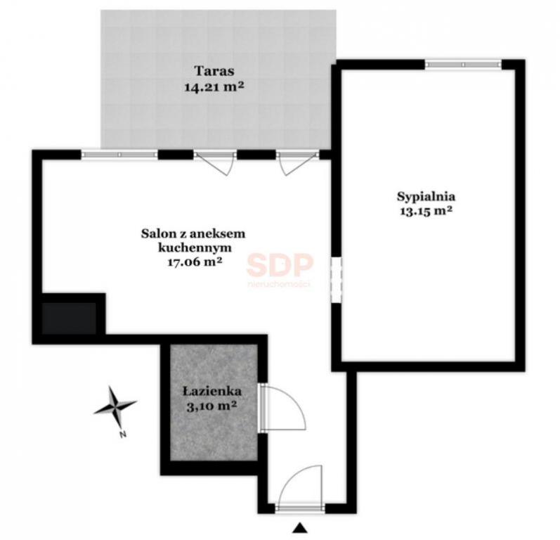 Mieszkanie 33 m², Wrocław, Kościuszki - zdjęcie 2