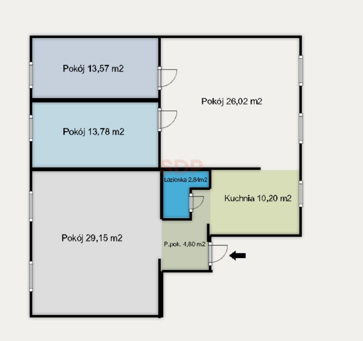 Mieszkanie 100 m², Wrocław, Śródmieście, Bolesława Prusa - zdjęcie 18