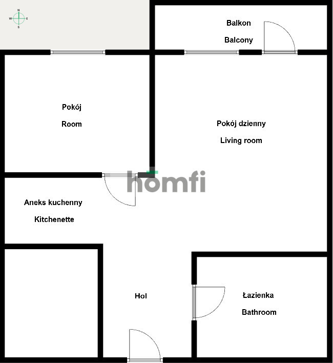 Mieszkanie 44,7 m², Kraków, Prądnik Czerwony, Józefa Łepkowskiego - zdjęcie 13