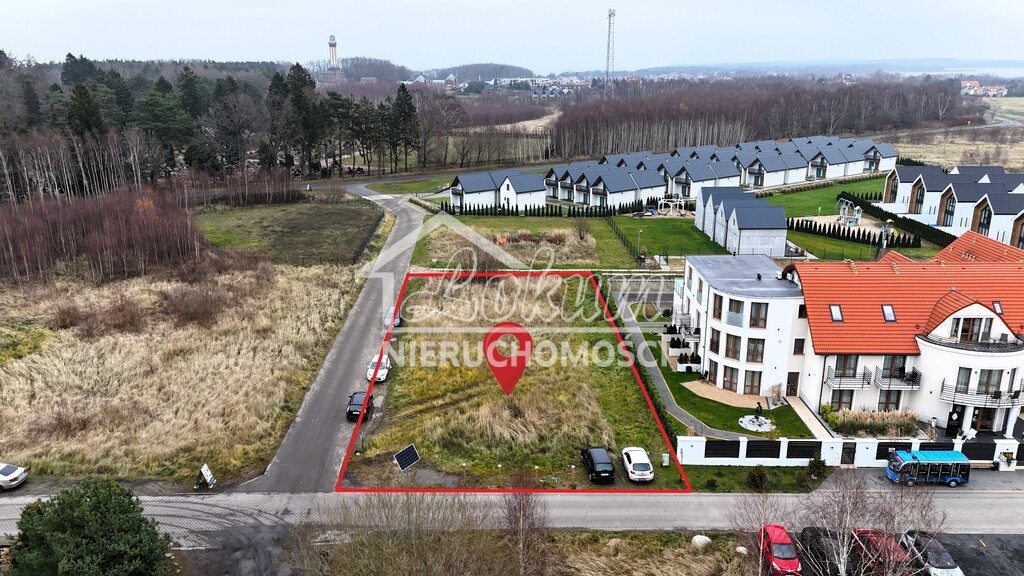 Działka budowlana 1059&nbsp;m², Niechorze, Zaciszna - zdjęcie 6
