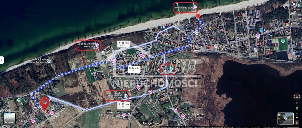 Działka budowlana 1059&nbsp;m², Niechorze, Zaciszna - zdjęcie 15